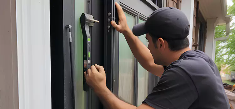 Fix Latch on Sliding Door Wallingford Center