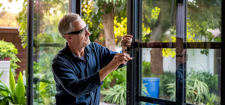 Replacing Sliding Door Lock Wallingford Center