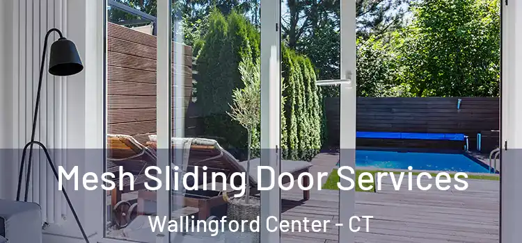  Mesh Sliding Door Services Wallingford Center - CT